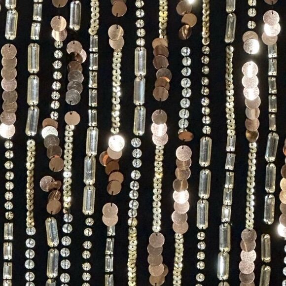 Mac Duggal 93590 Embellished High Neck Long Sleeve Midi Dress| Size 8 - Picture 11 of 12